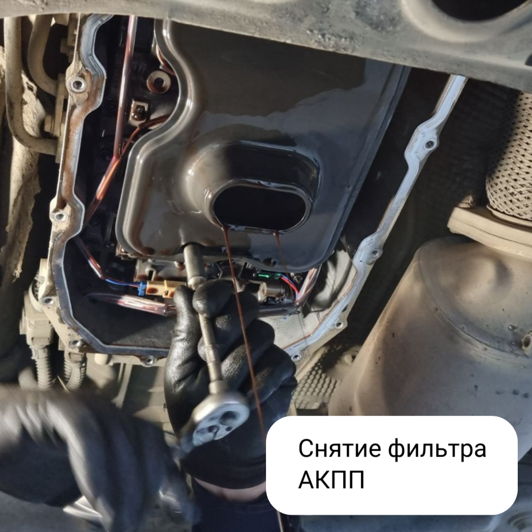 Замена масла в вариаторе